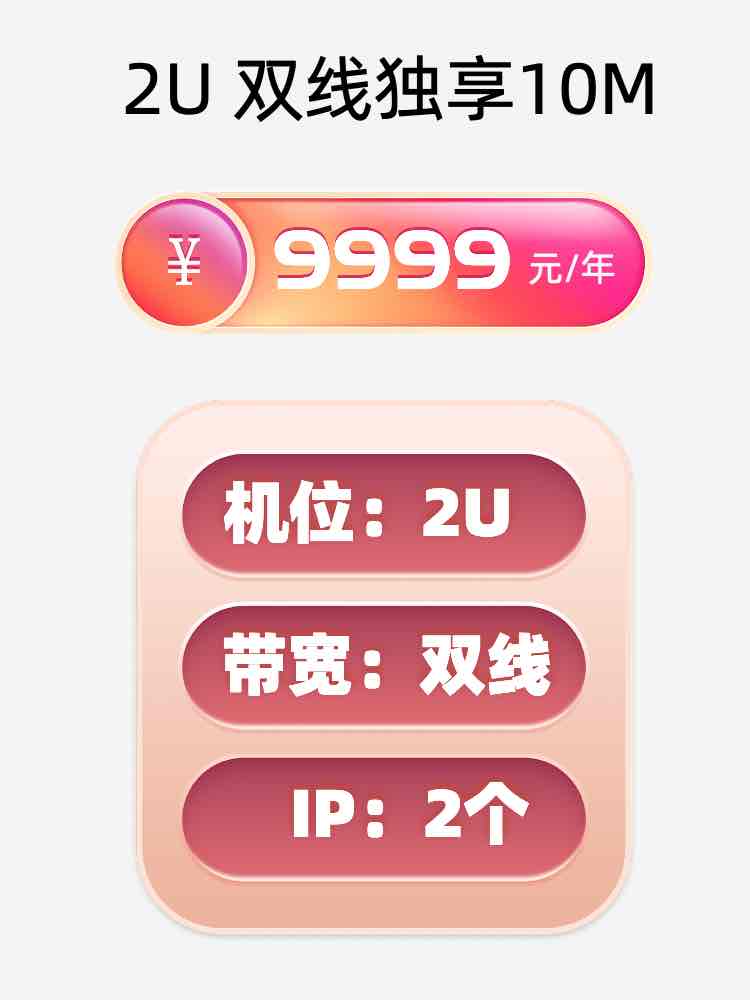 岳阳双线独享服务器托管价格