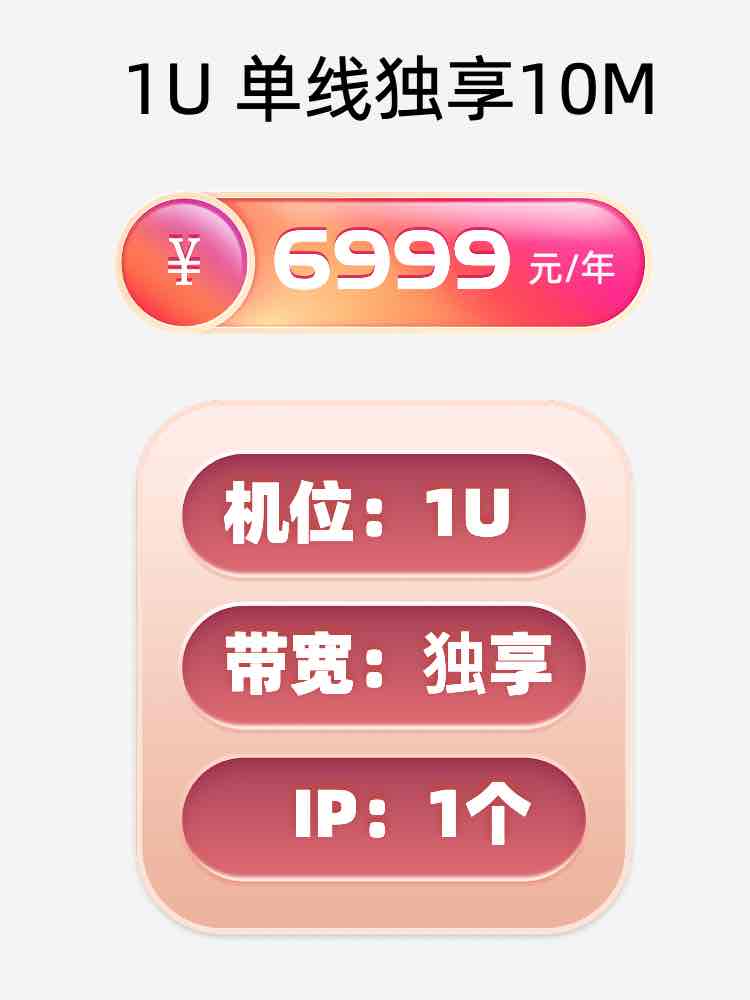 岳阳单线独享服务器托管价格