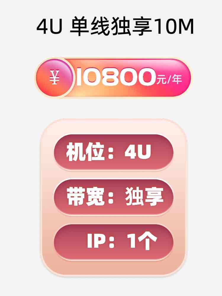 岳阳单线独享服务器托管价格